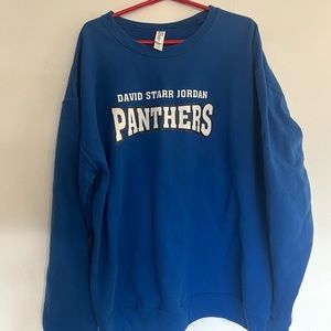David Starr Jordan Panthers sweatshirt